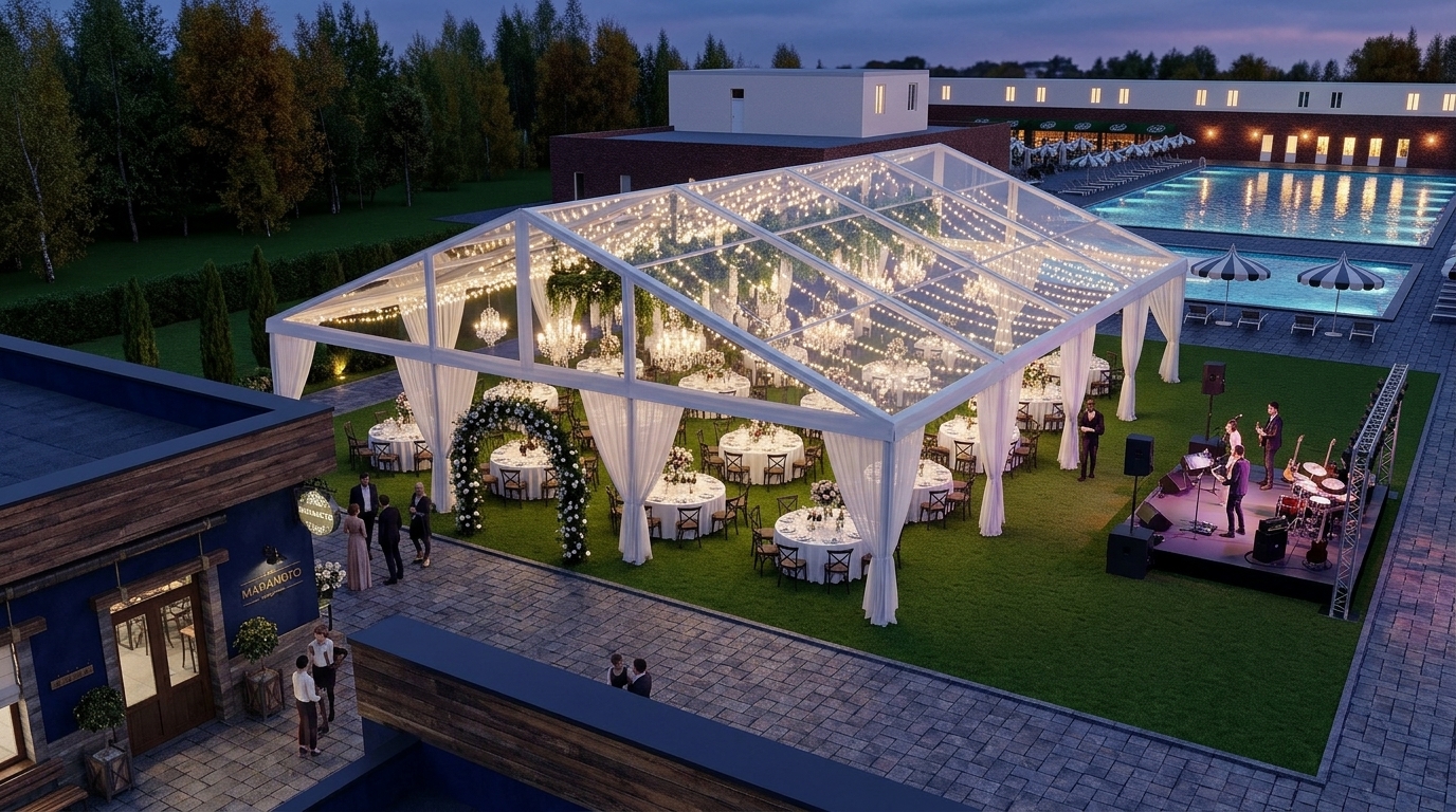 Restaurant Maraneto & 1,000 sqm Banquet Lawn
