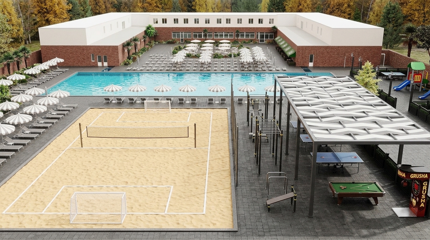 Barefoot Sand Sports Arena & Outdoor Workout Park